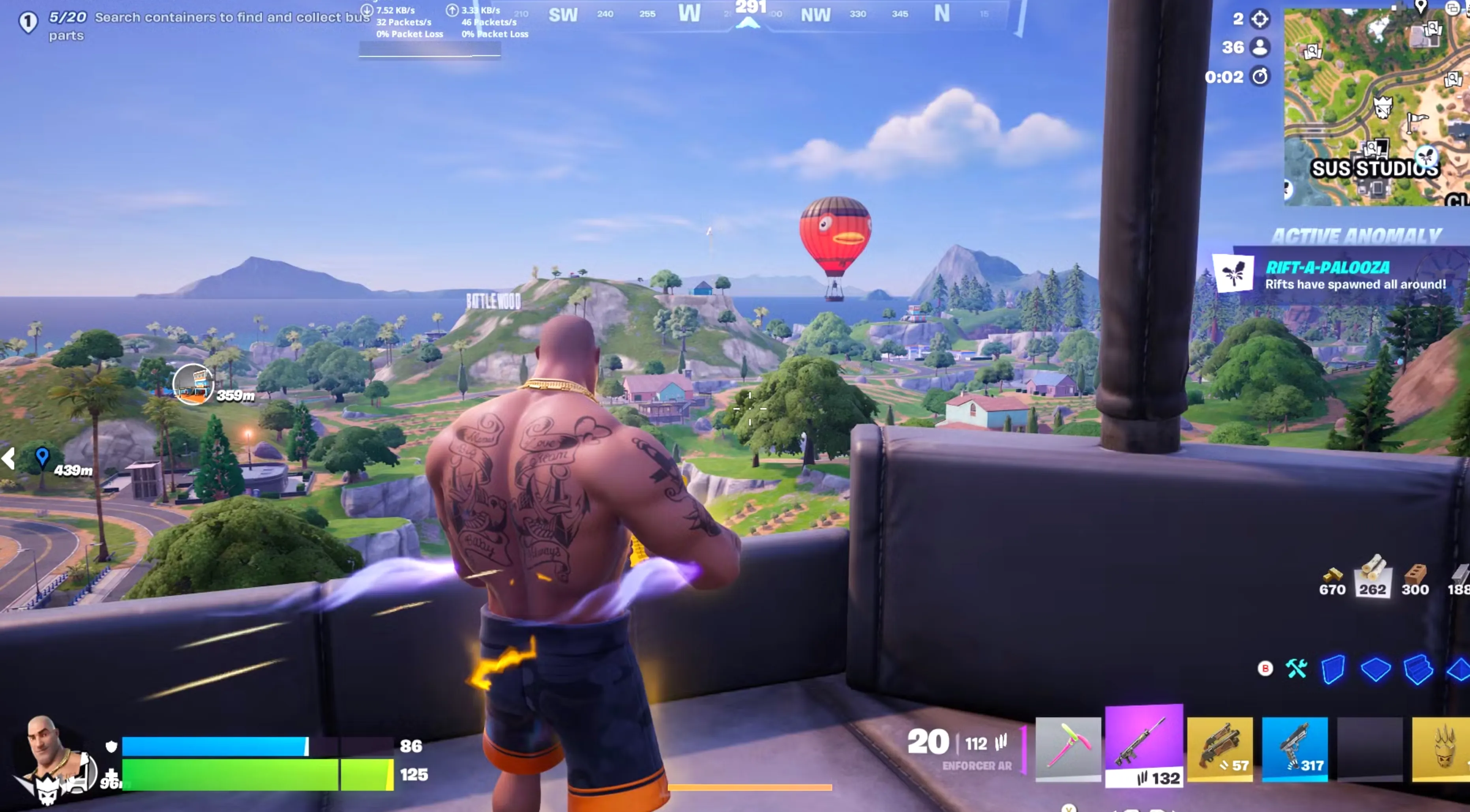 How To Use Hot Air Balloons in Fortnite